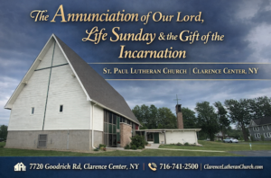 Read more about the article The Gift of Life and the Annunciation at St Paul Lutheran Church