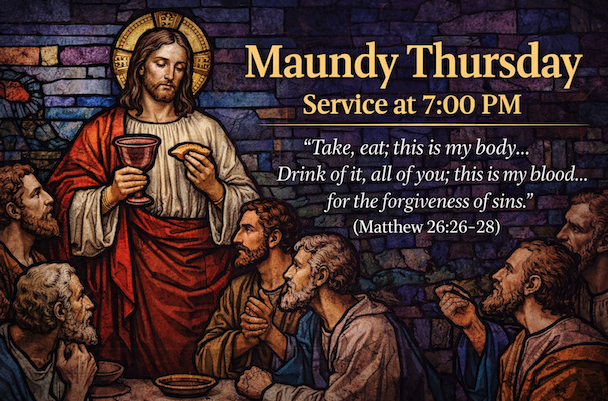 Read more about the article Maundy Thursday Service Near Buffalo at St Paul