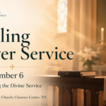 Join Us For A Prayer Service at St. Paul Lutheran Church in Clarence NY